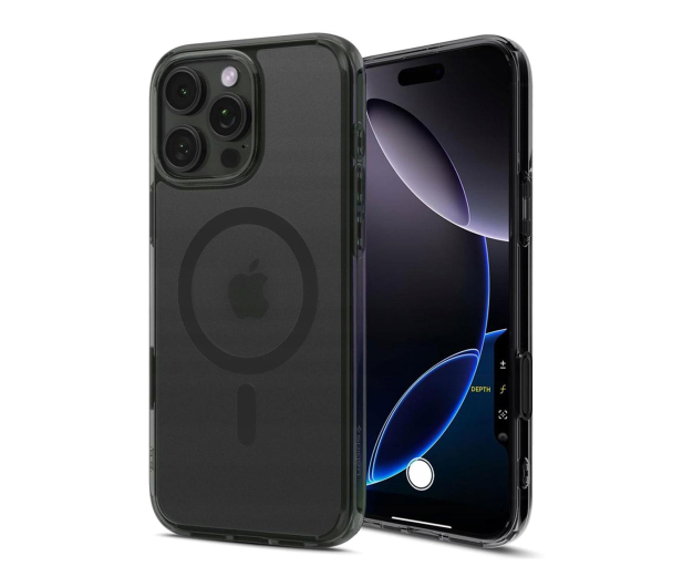 Spigen Ultra Hybrid ”T” Mag Magsafe do Iphone 16 Pro Frost Black - 1346689 - zdjęcie